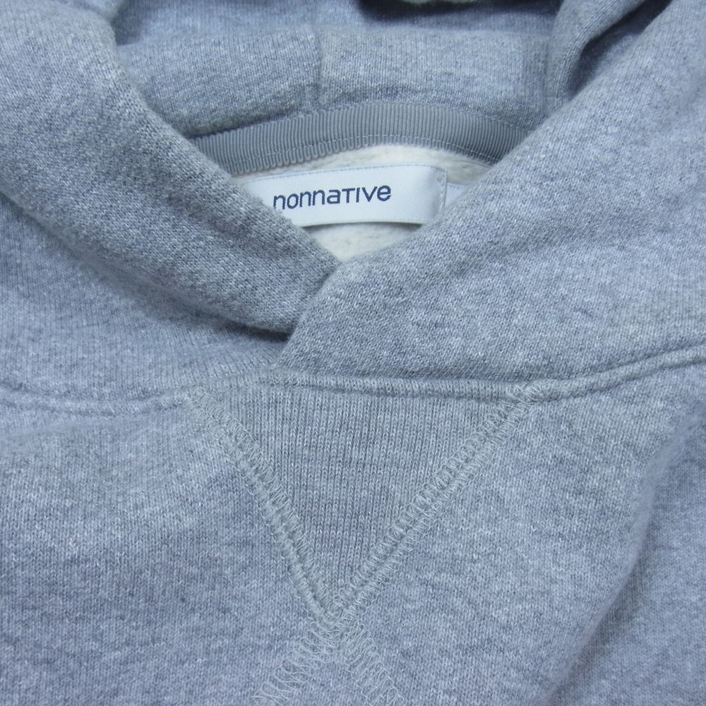 nonnative ノンネイティブ 20AW NN-C3804 DWELLER HOODY COTTON SWEAT ドゥエラー フーディ コットン スウェット プルオーバー パーカー グレー系 2【中古】