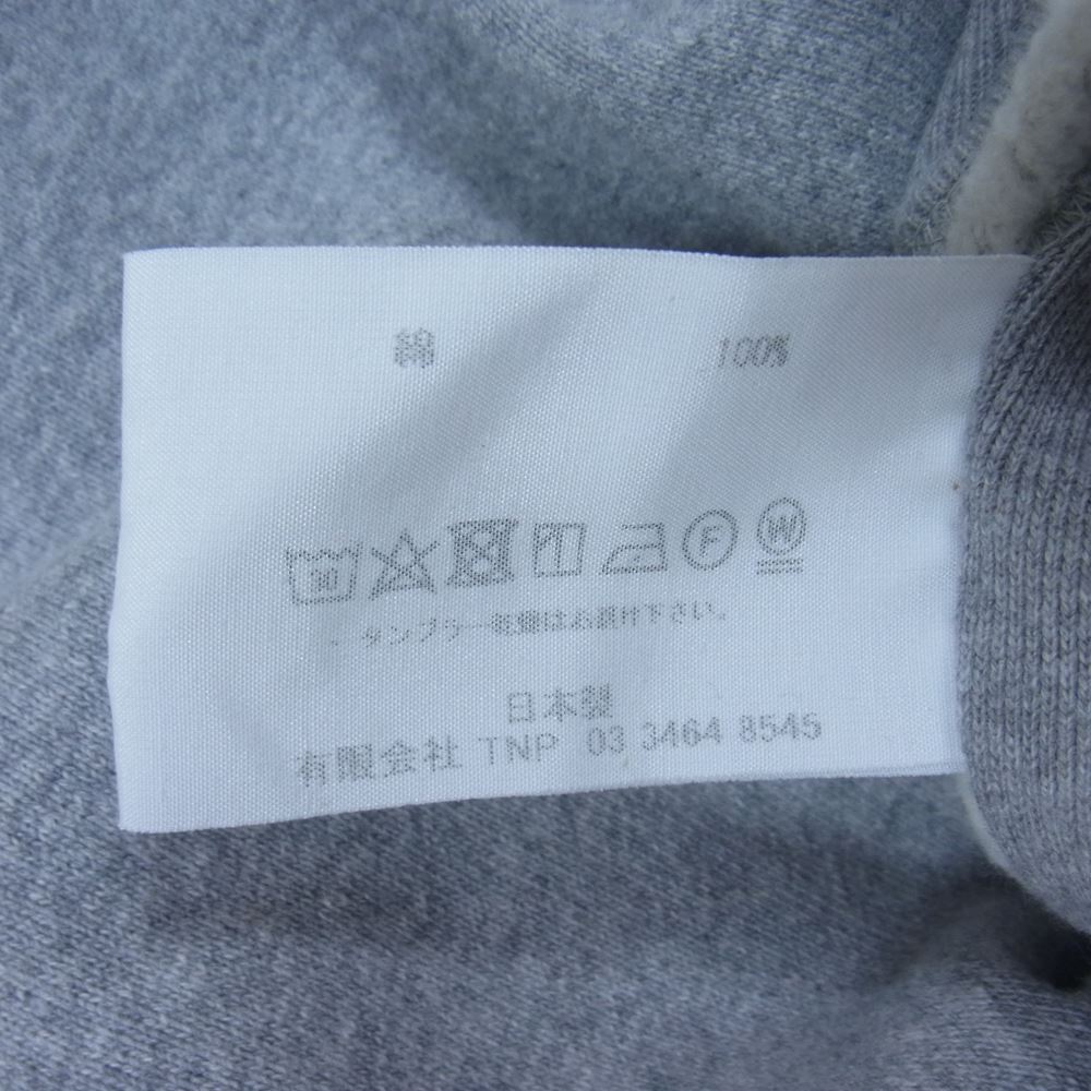 nonnative ノンネイティブ 20AW NN-C3804 DWELLER HOODY COTTON SWEAT ドゥエラー フーディ コットン スウェット プルオーバー パーカー グレー系 2【中古】