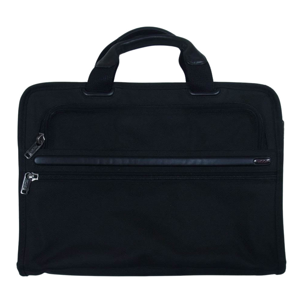 TUMI トゥミ 20101D4 スリム デラックス ポートフォリオ ビジネス バッグ ブラック系【中古】