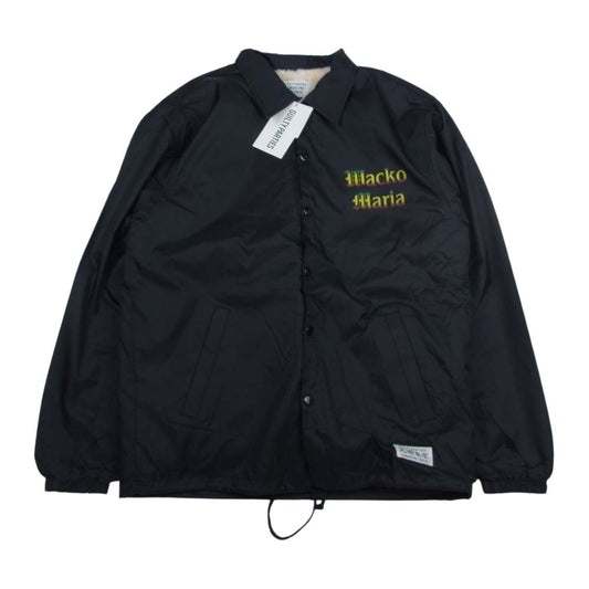 WACKO MARIA ワコマリア 22AW  22FWE-WMO-BL03 BOA COACH JACKET ボア コーチ ジャケット ブラック系 S【新古品】【未使用】【中古】