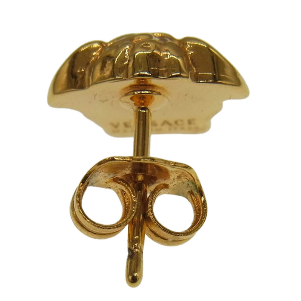 VERSACE ヴェルサーチ DG25591 メドゥーサ ロゴ ピアス ゴールド系【中古】