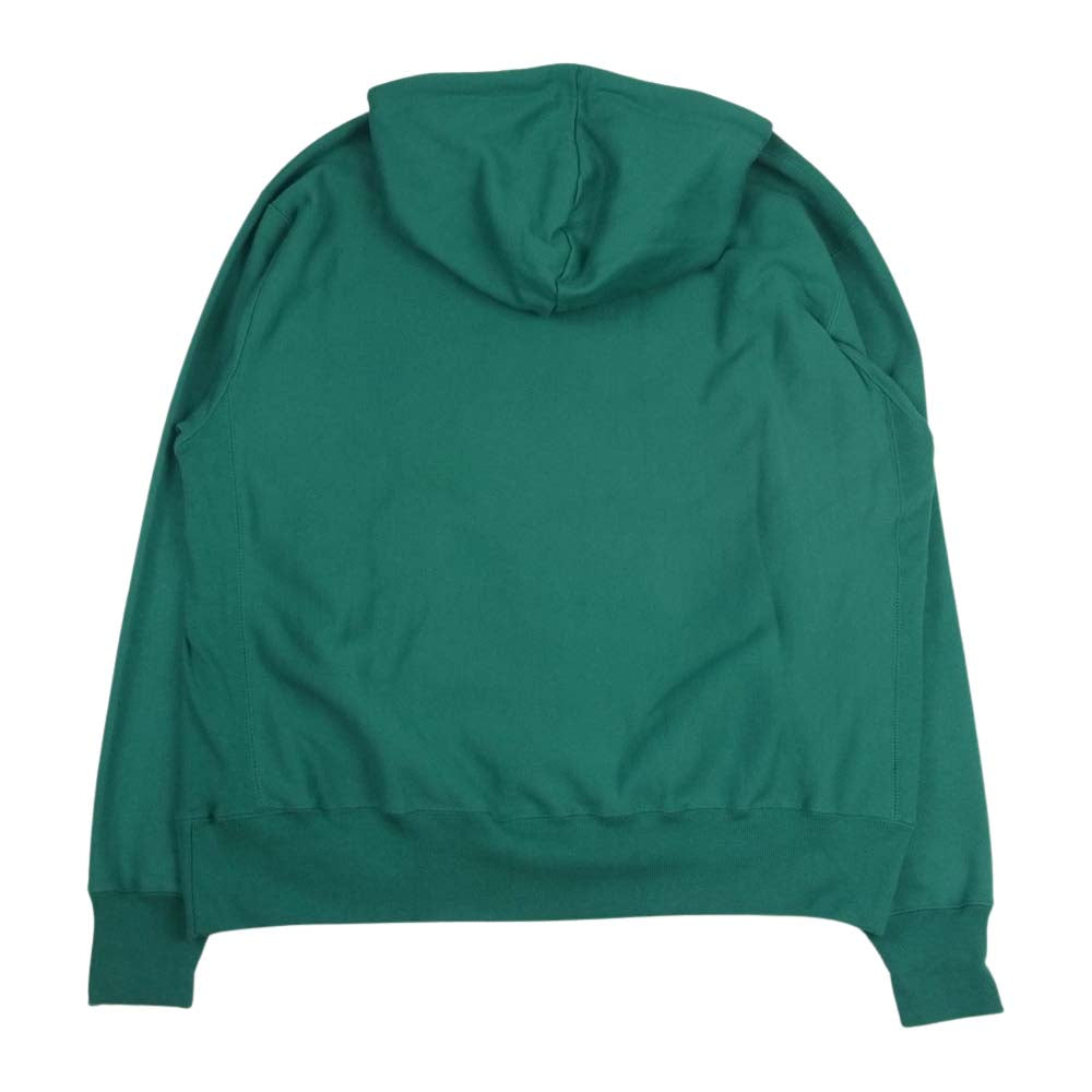 Champion チャンピオン 単タグ 復刻 REVERSE WEAVE リバースウィーブ  プルオーバー パーカー グリーン系 XL【中古】