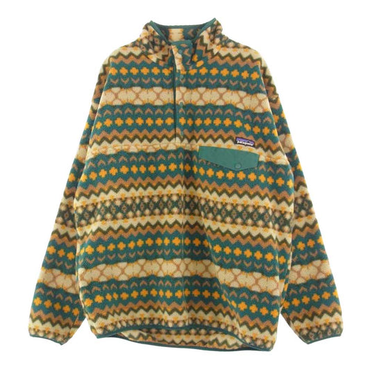 patagonia パタゴニア 15AW 25450 15年製 SYNCHILLA シンチラ スナップT フリース プルオーバー ジャケット マルチカラー系 L【中古】