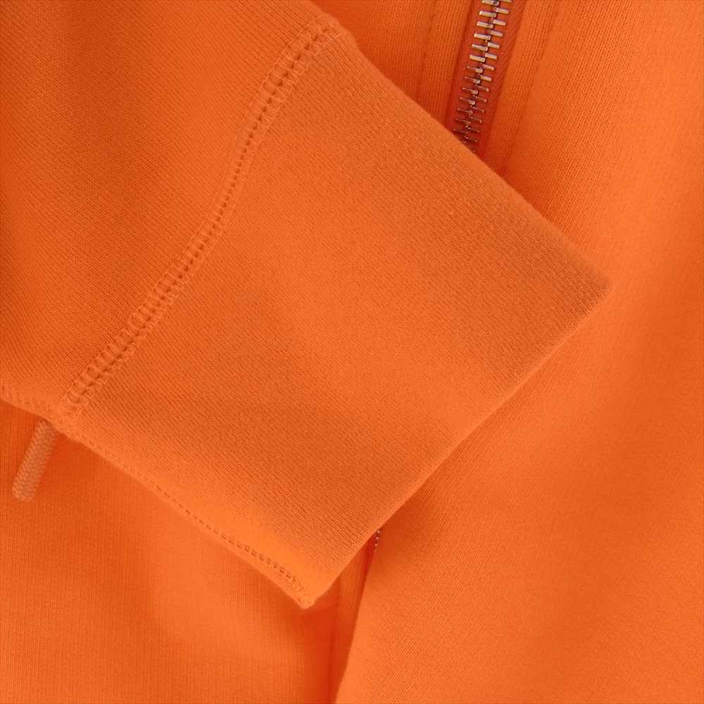 MONCLER モンクレール HOODIE ZIP フーディ ジップアップ パーカー オレンジ系 L【美品】【中古】