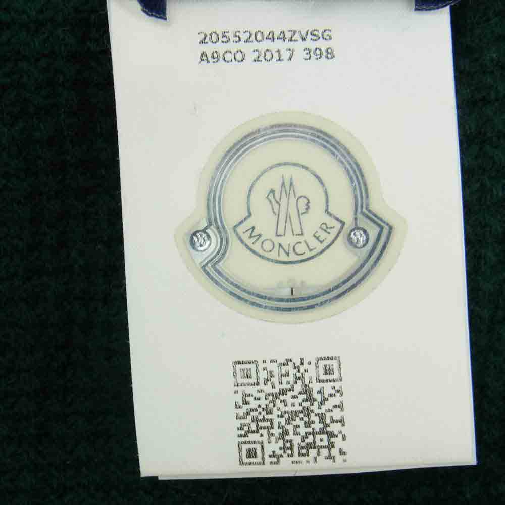 MONCLER モンクレール SCIARPA シャルパ ウール マフラー グリーン系【中古】