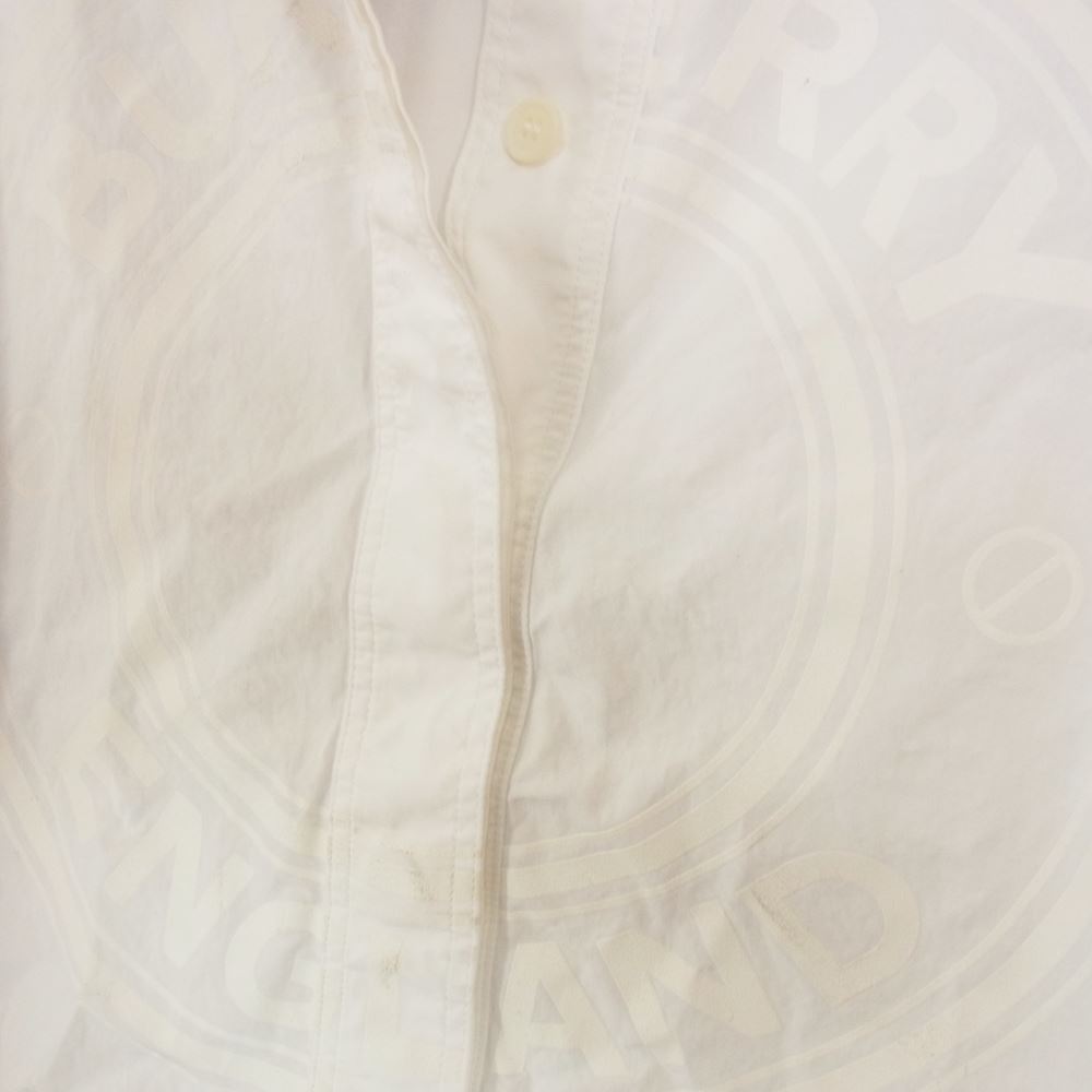 BURBERRY バーバリー 8043169 プリント シャツ ブラウス ホワイト系 US2【中古】