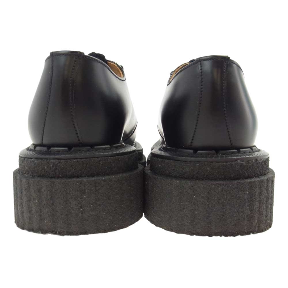 GEORGE COX ジョージコックス × SACAI サカイ 21-05763 HAMILTON ハミルトン ダブルソール クリーパー シューズ ブラック系 4【中古】