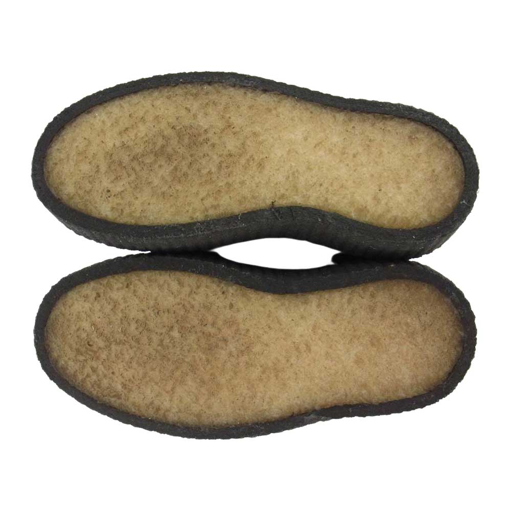 GEORGE COX ジョージコックス × SACAI サカイ 21-05763 HAMILTON ハミルトン ダブルソール クリーパー シューズ ブラック系 4【中古】