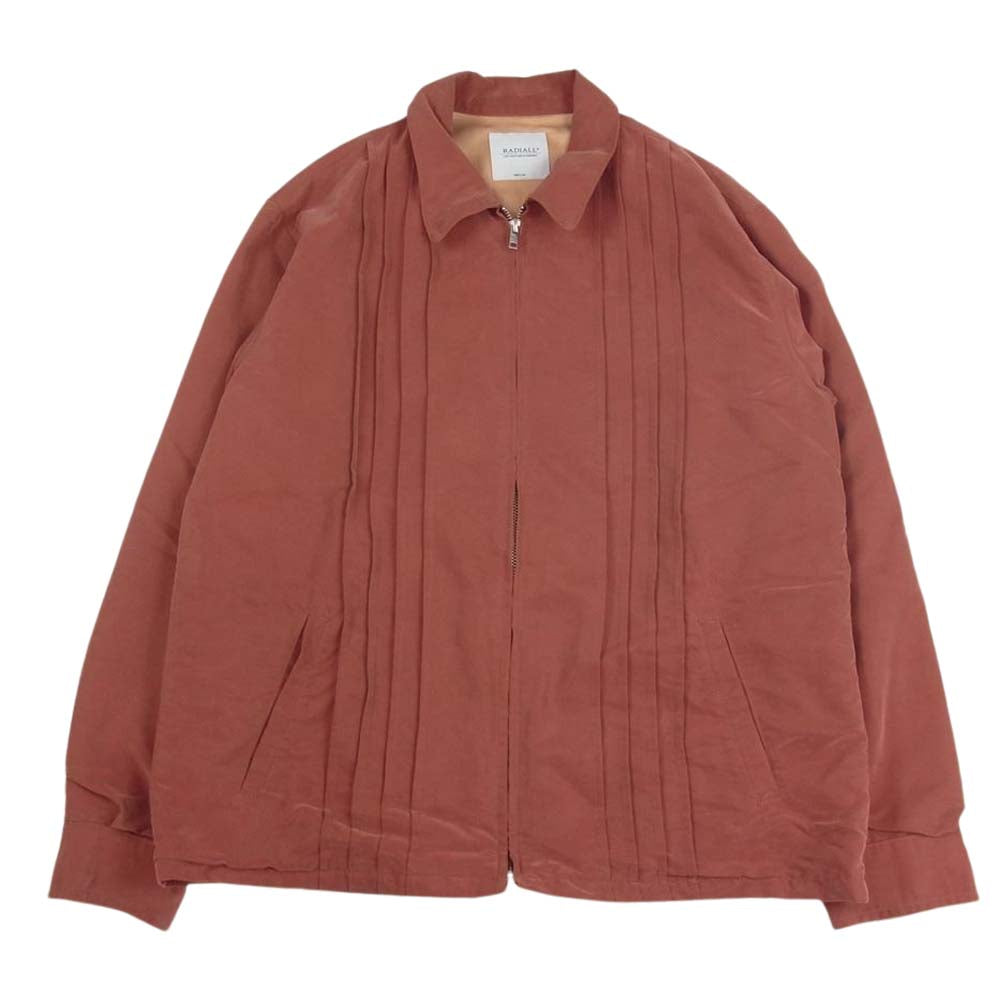 RADIALL ラディアル RAD-18SS-JK007 Maggot Brain Souvenir Jacket スーベニア ジャケット オレンジ系 M【中古】