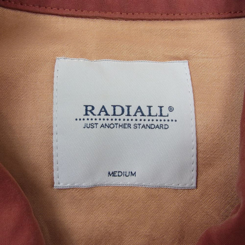 RADIALL ラディアル RAD-18SS-JK007 Maggot Brain Souvenir Jacket スーベニア ジャケット オレンジ系 M【中古】