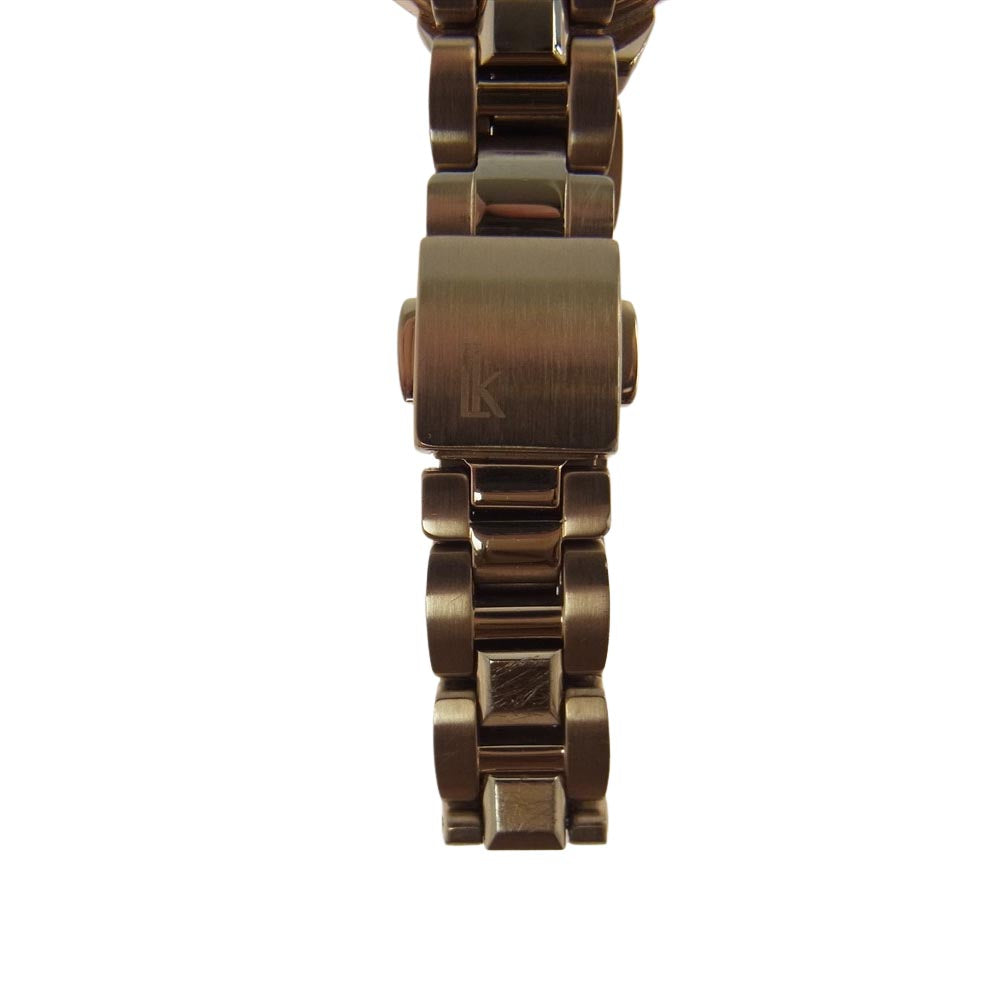 SEIKO セイコー SSVW148 不動品 LUKIA ルキア 1B22-0CP0 ソーラー電波 腕時計 ウォッチ ゴールド系【中古】