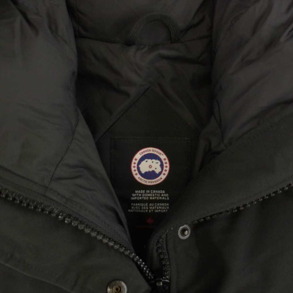 CANADA GOOSE カナダグース 2302JL　 国内正規品 サザビーリーグ MACKENZIE PARKA マッケンジー パーカー ダウン コート  ブラック系 M【中古】