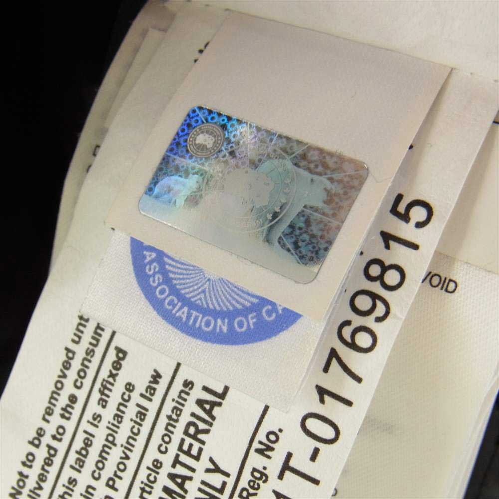 CANADA GOOSE カナダグース 2302JL　 国内正規品 サザビーリーグ MACKENZIE PARKA マッケンジー パーカー ダウン コート  ブラック系 M【中古】