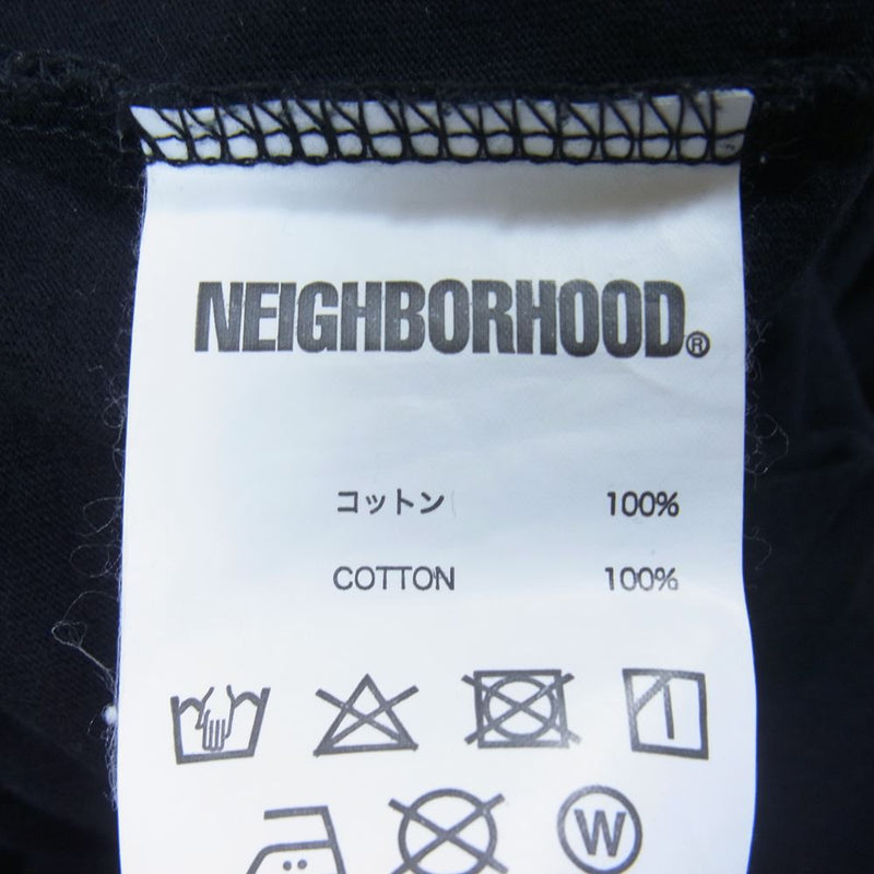NEIGHBORHOOD ネイバーフッド 20SS RATTLESNAKE 1/C S/S TEE 半袖 TEE Tシャツ ブラック系 L【中古】