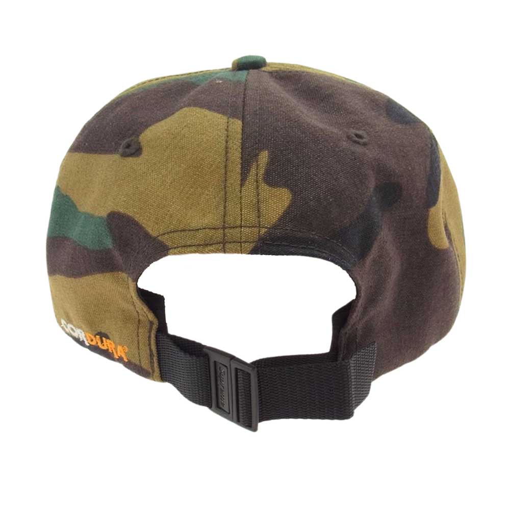 Supreme シュプリーム 20SS Cordura Small Box 6-Panel Cap’6パネル キャップ コーデュラ スモールボックス Woodland Camo ウッドランド カモ 迷彩 【中古】