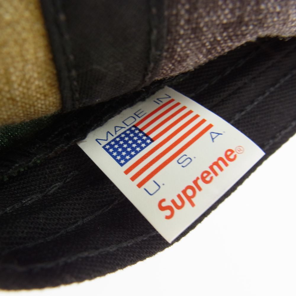 Supreme シュプリーム 20SS Cordura Small Box 6-Panel Cap’6パネル キャップ コーデュラ スモールボックス Woodland Camo ウッドランド カモ 迷彩 【中古】