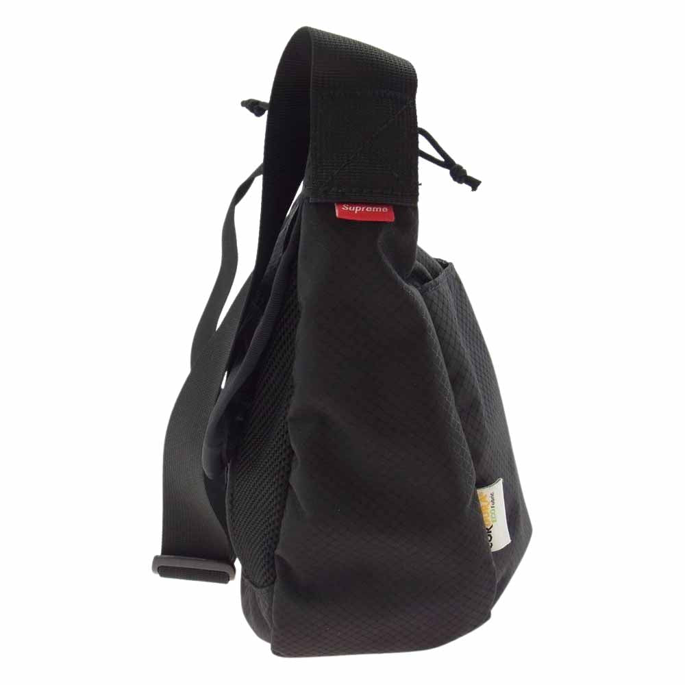 Supreme シュプリーム 22SS Small Messenger Bag コーデュラ ナイロン メッセンジャーバッグ ショルダーバッグ ブラック系【中古】