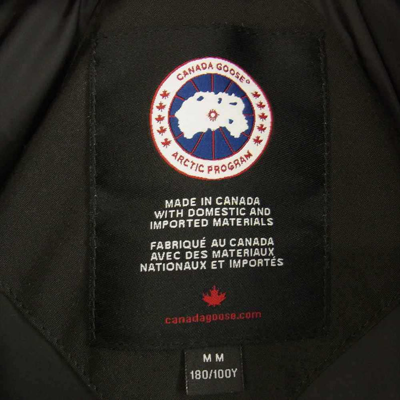 CANADA GOOSE カナダグース 3438JM 国内正規品 サザビーリーグ JASPER PARKA ジャスパー ダウン ジャケット ブラック系 M【中古】