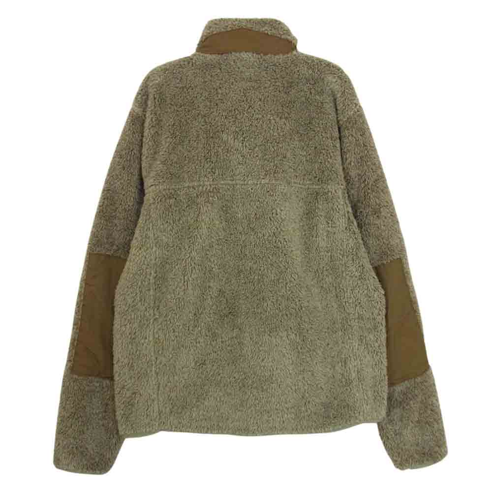 L.L.Bean エルエルビーン ハーフボタン フリース プルオーバー カーキ系 S S REG【美品】【中古】