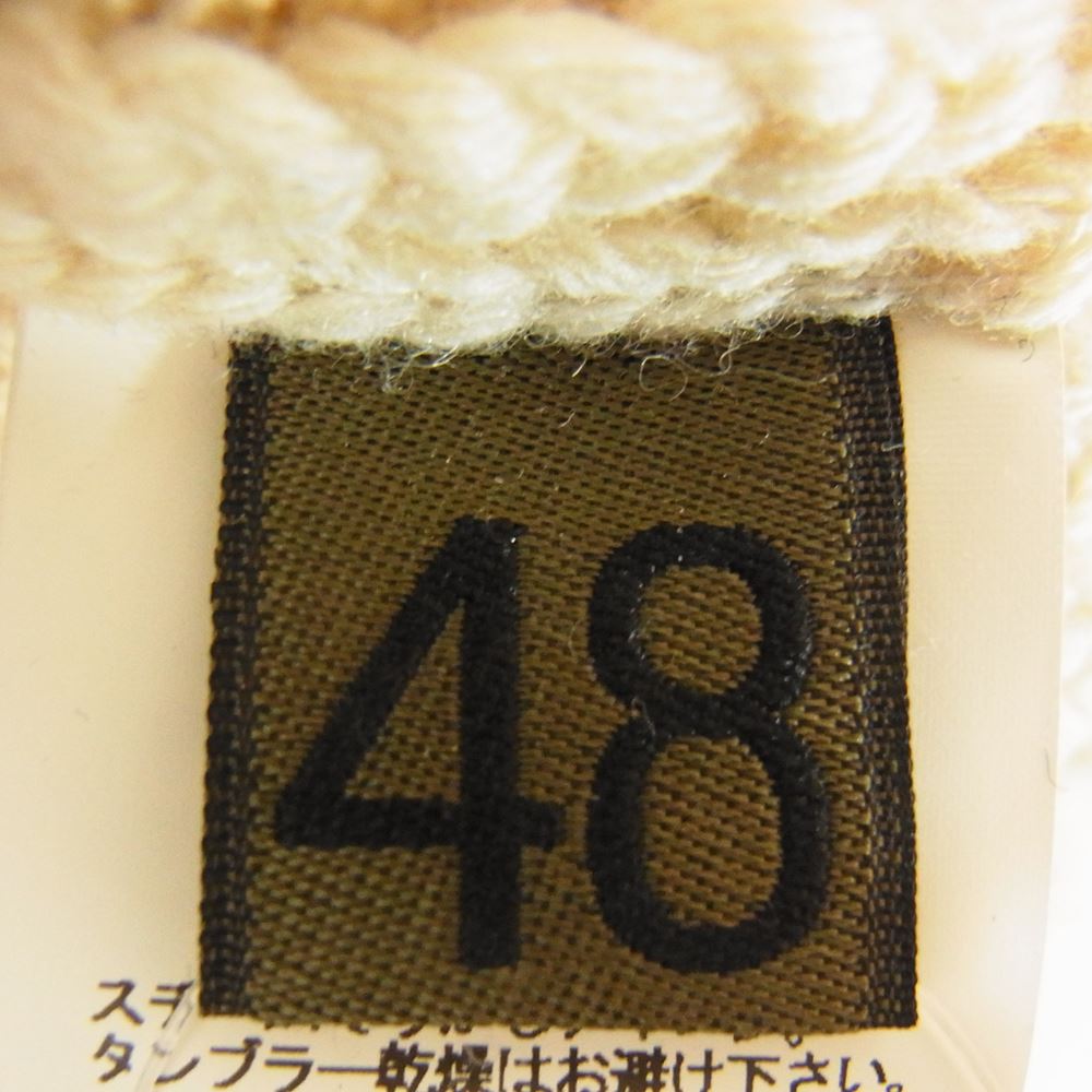 Nigel Cabourn ナイジェルケーボン 8010040006 フィッシャーマンズ ケーブル ニット オフホワイト系 48【美品】【中古】