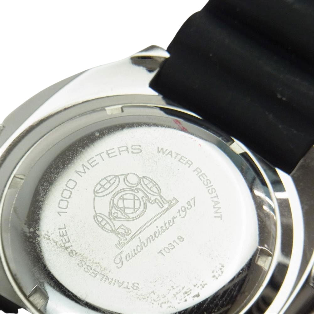 トーチマイスター T0318 1937 電池式クォーツ 腕時計 ケース幅:52mm  シルバー系 ブラック系【中古】