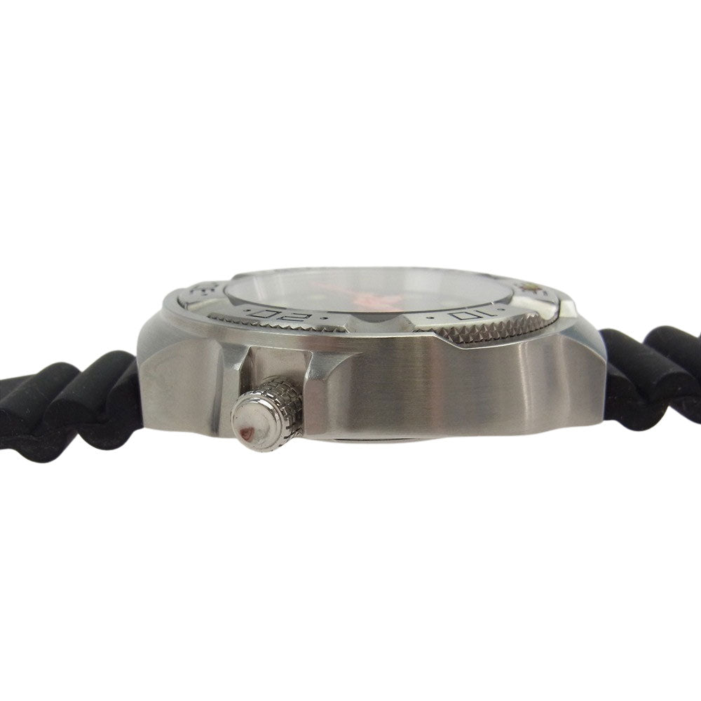 トーチマイスター T0318 1937 電池式クォーツ 腕時計 ケース幅:52mm  シルバー系 ブラック系【中古】