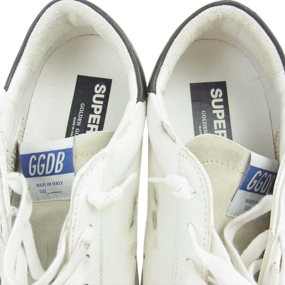 GOLDEN GOOSE ゴールデングース SUPERSTAR SNEAKER スーパースター スニーカー ヴィンテージ加工 ホワイト系 43【中古】