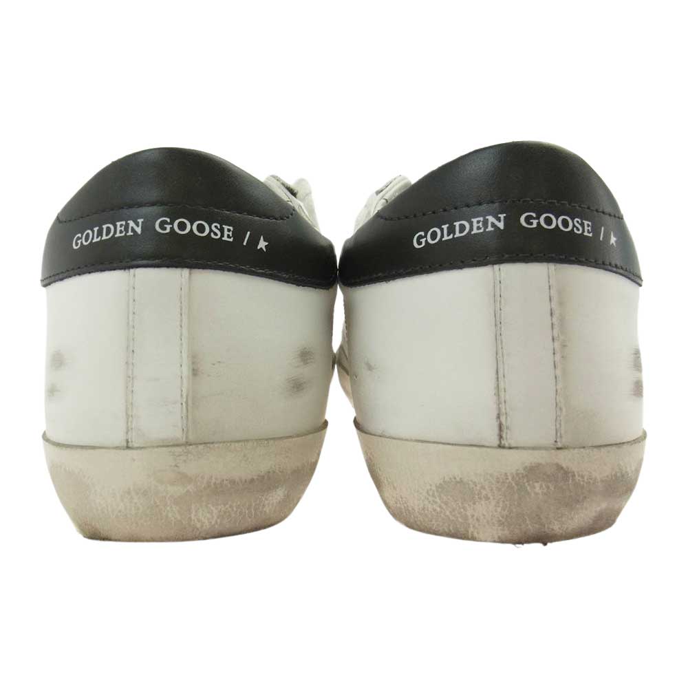 GOLDEN GOOSE ゴールデングース SUPERSTAR SNEAKER スーパースター スニーカー ヴィンテージ加工 ホワイト系 43【中古】