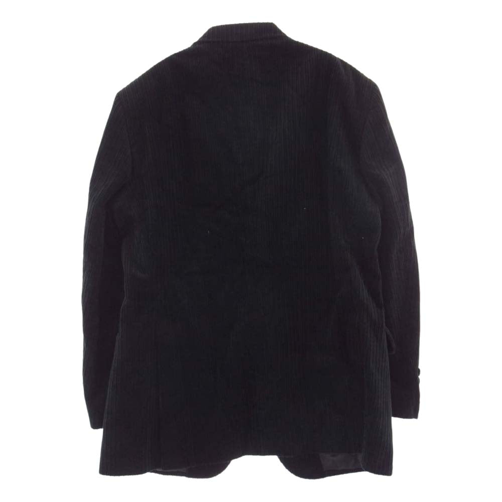 Aquascutum アクアスキュータム コーデュロイ テーラード ジャケット ブラック系【中古】