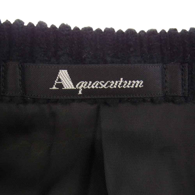 Aquascutum アクアスキュータム コーデュロイ テーラード ジャケット ブラック系【中古】
