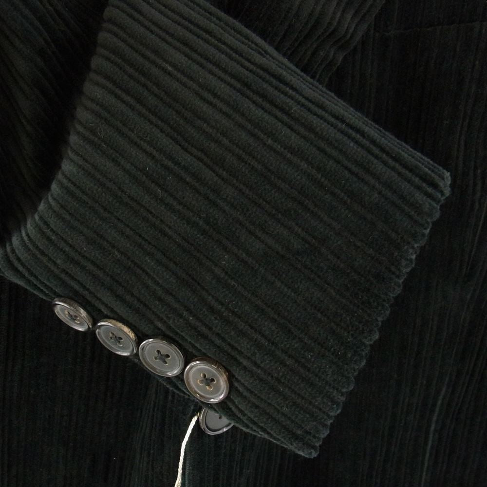Aquascutum アクアスキュータム コーデュロイ テーラード ジャケット ブラック系【中古】