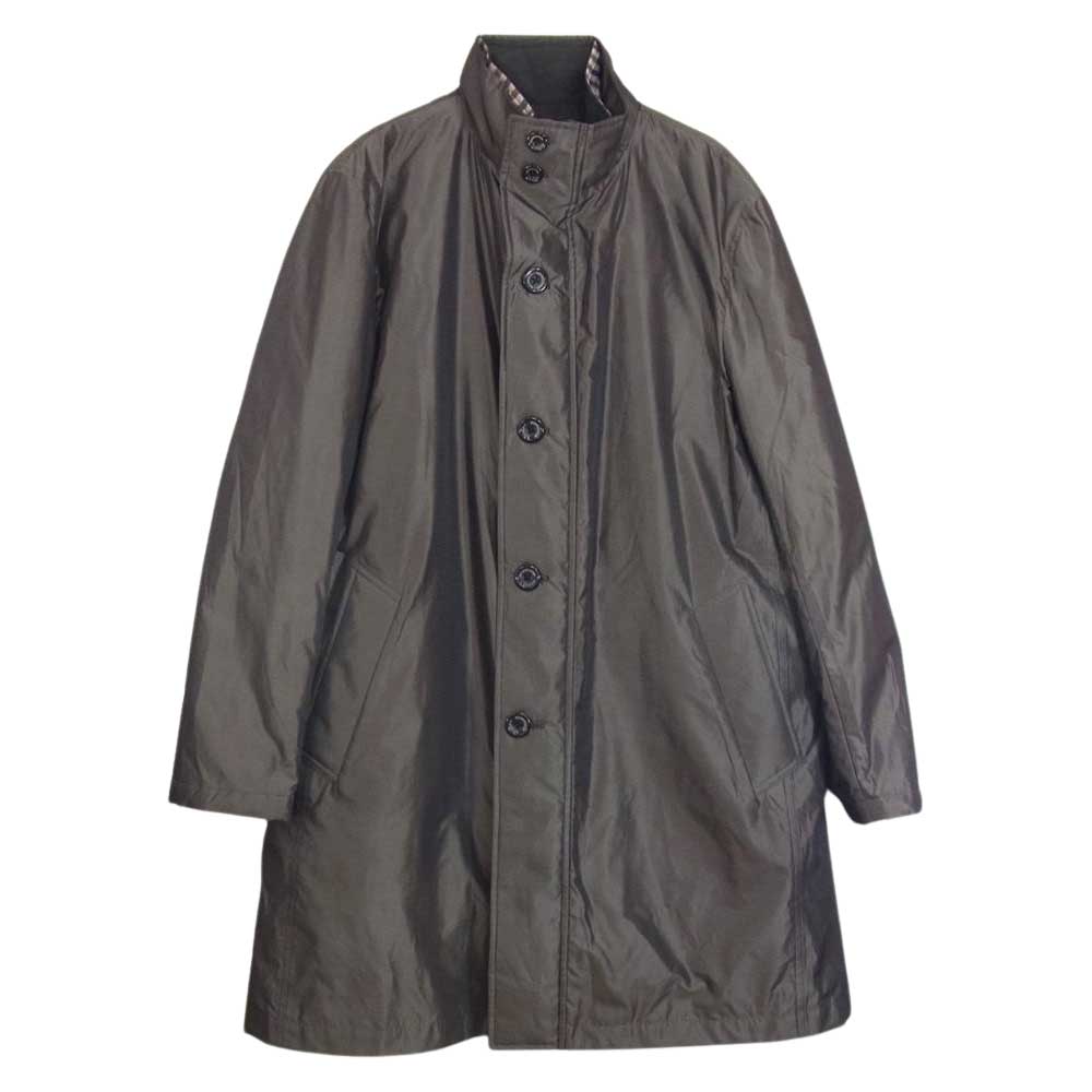 Aquascutum アクアスキュータム ライナー付き ナイロン コート グレー系 40【中古】