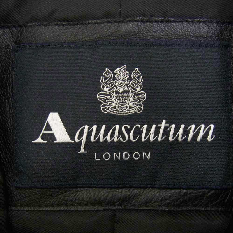 Aquascutum アクアスキュータム ライナー付き ナイロン コート グレー系 40【中古】