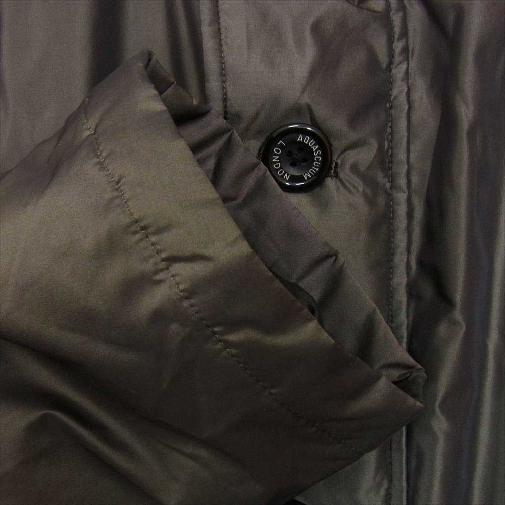 Aquascutum アクアスキュータム ライナー付き ナイロン コート グレー系 40【中古】