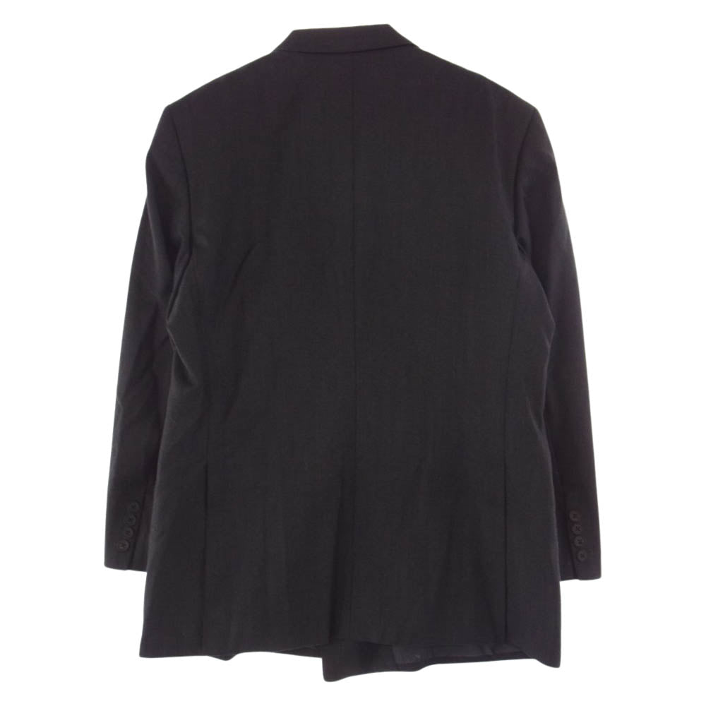 Aquascutum アクアスキュータム メリノウール ダブルブレスト ジャケット グレー系【極上美品】【中古】