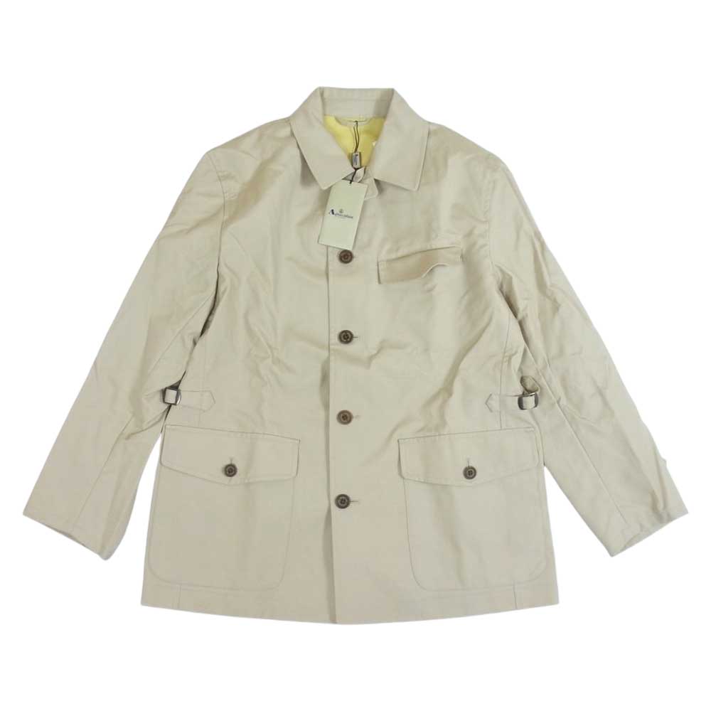 Aquascutum アクアスキュータム ハーフ ジャケット ベージュ系 S【極上美品】【中古】