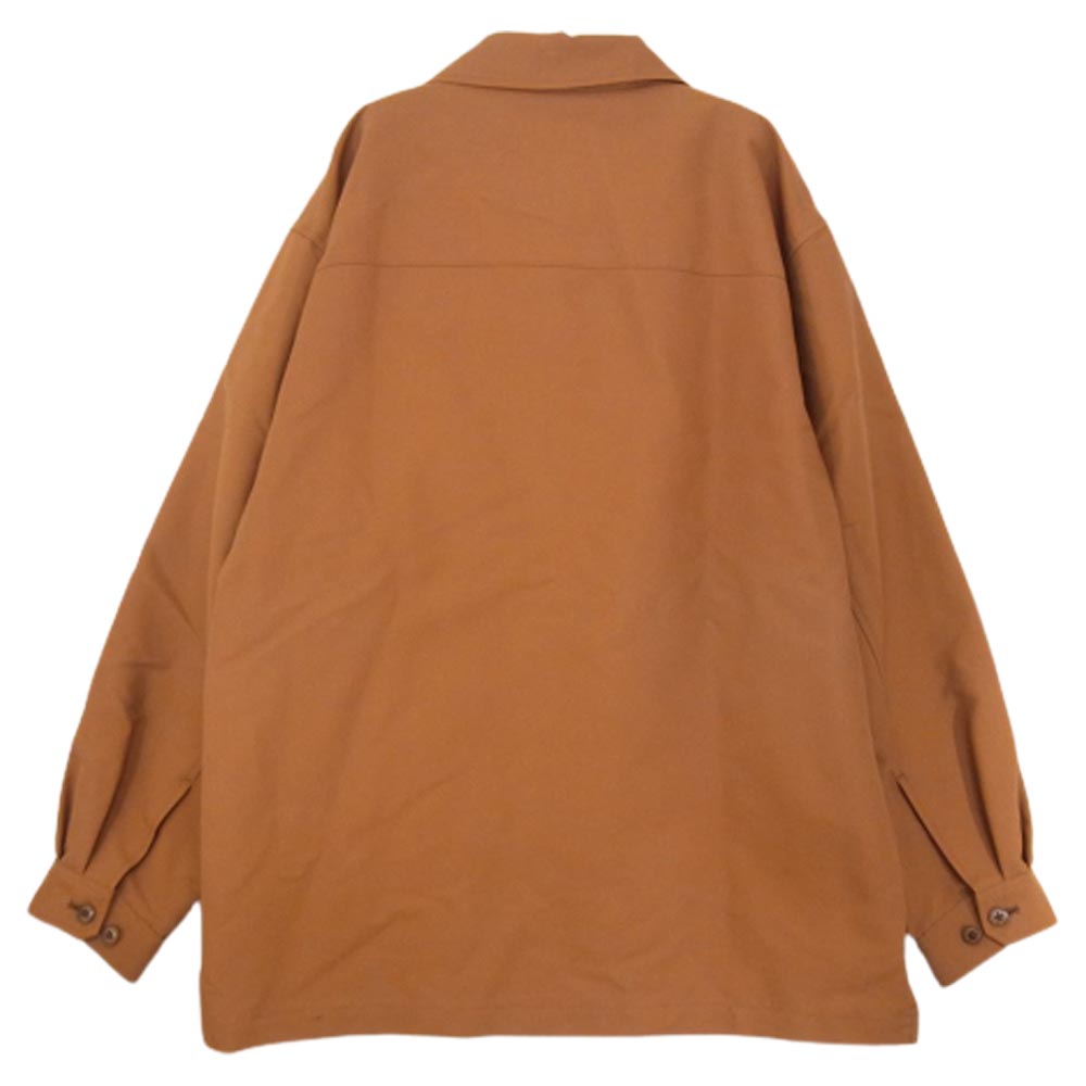 Aquascutum アクアスキュータム コットン ポリエステル フルジップ ジャケット ブラウン系 M【中古】