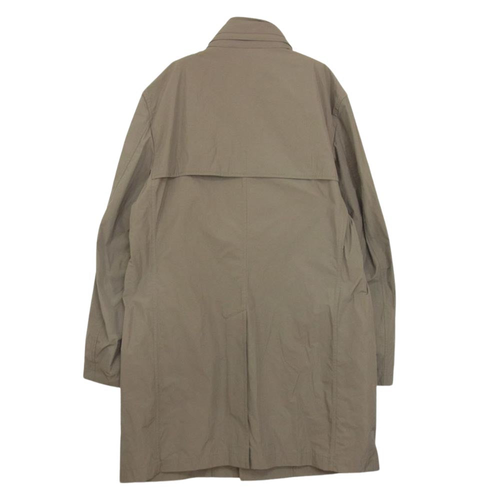 Aquascutum アクアスキュータム ポリエステル 撥水加工 コート カーキ系 40【極上美品】【中古】