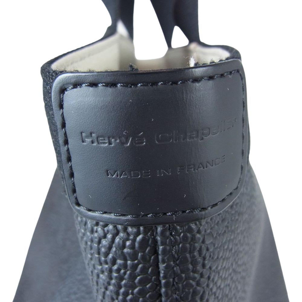 Herve Chapelier エルベ・シャプリエ 707GP 舟形トート Noir Noir ノワール ノワール ブラック系【中古】