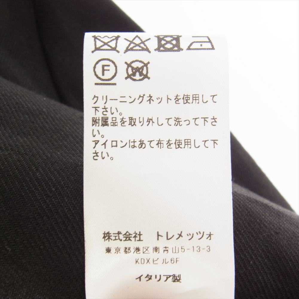 タリアトーレ G-CLAUD29K リネン ダブル ジャケット ブラック系【中古】