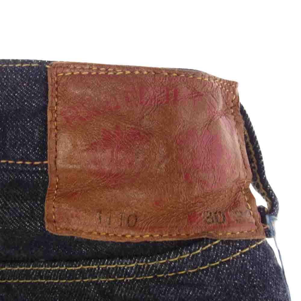 FULLCOUNT フルカウント 1110 TAPERED テーパードモデル  デニム パンツ インディゴブルー系 30【中古】