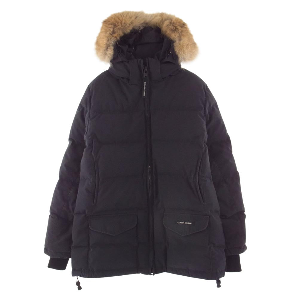CANADA GOOSE カナダグース 3034L SOLARIS PARKA ソラリス パーカー ダウン ジャケット ブラック系 L【中古】