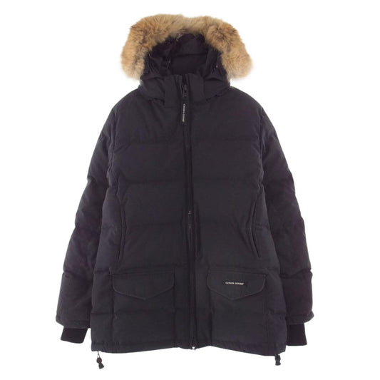 CANADA GOOSE カナダグース 3034L SOLARIS PARKA ソラリス パーカー ダウン ジャケット ブラック系 L【中古】