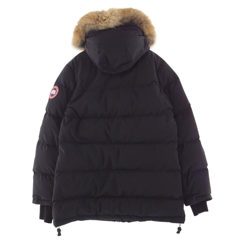CANADA GOOSE カナダグース 3034L SOLARIS PARKA ソラリス パーカー ダウン ジャケット ブラック系 L【中古】