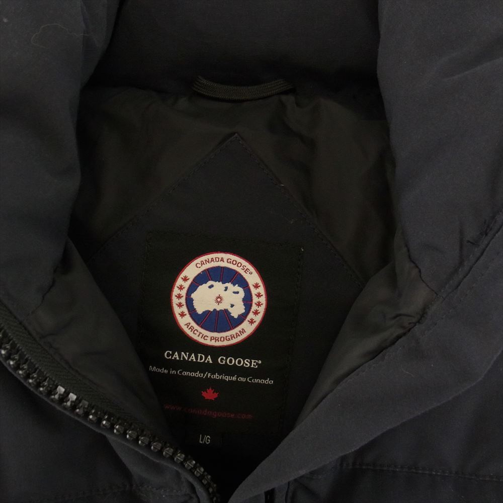 CANADA GOOSE カナダグース 3034L SOLARIS PARKA ソラリス パーカー ダウン ジャケット ブラック系 L【中古】