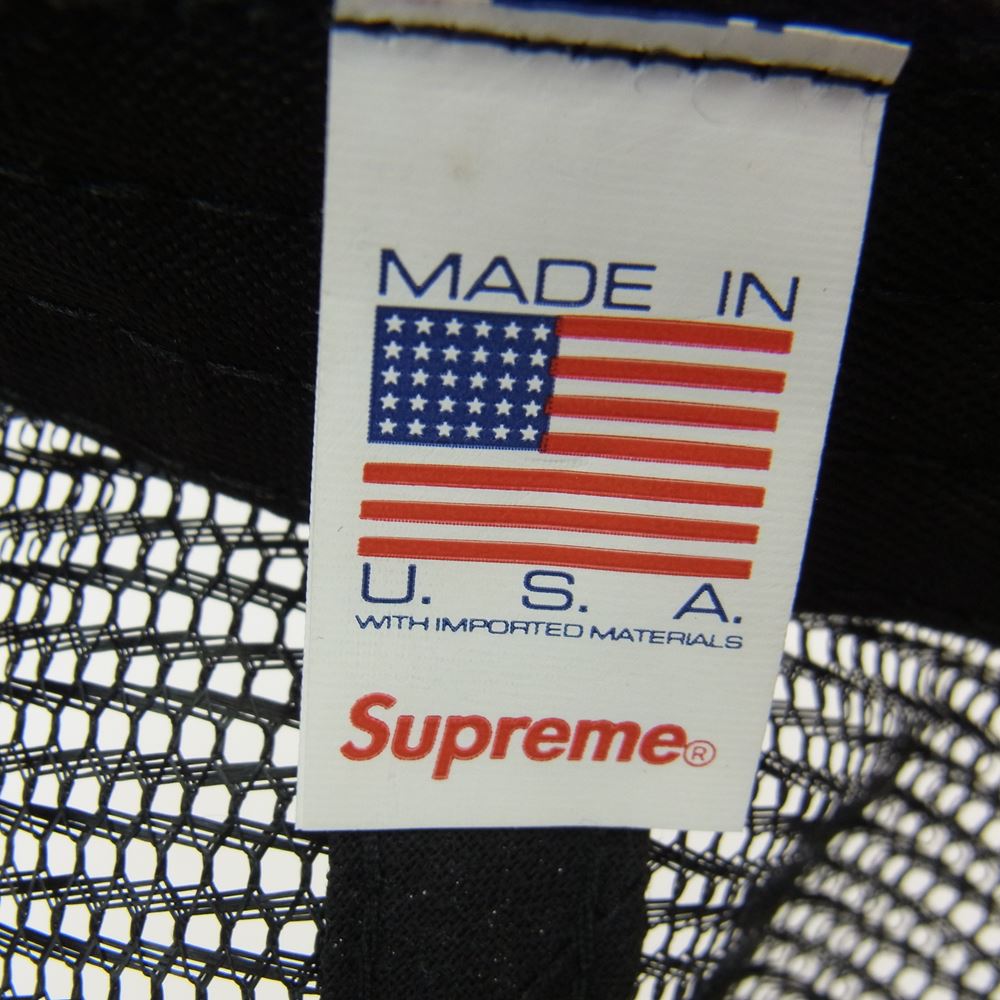 Supreme シュプリーム 22AW Pin Up Mesh Back 5-Panel ピンアップ ガール メッシュ バック 5パネル キャップ ブラック系【極上美品】【中古】