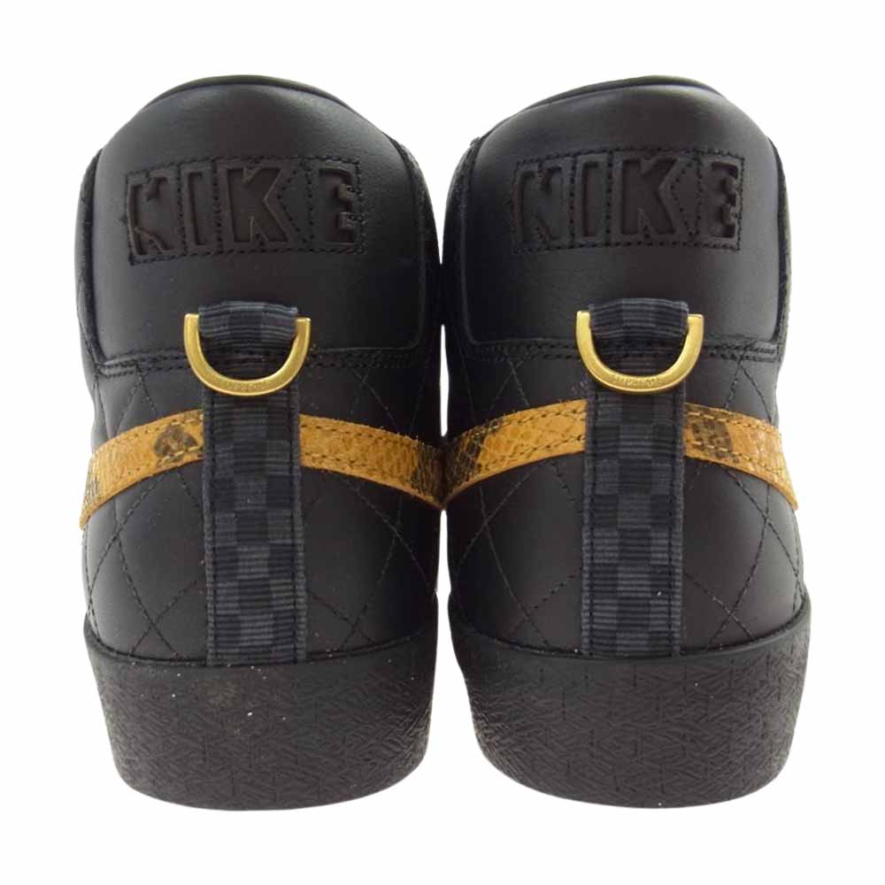 Supreme シュプリーム 22AW DV5078-001 NIKE SB ZOOM BLAZER MID QS  ナイキ ズーム ブレザー ミッド クイックストライク ブラック系【新古品】【未使用】【中古】