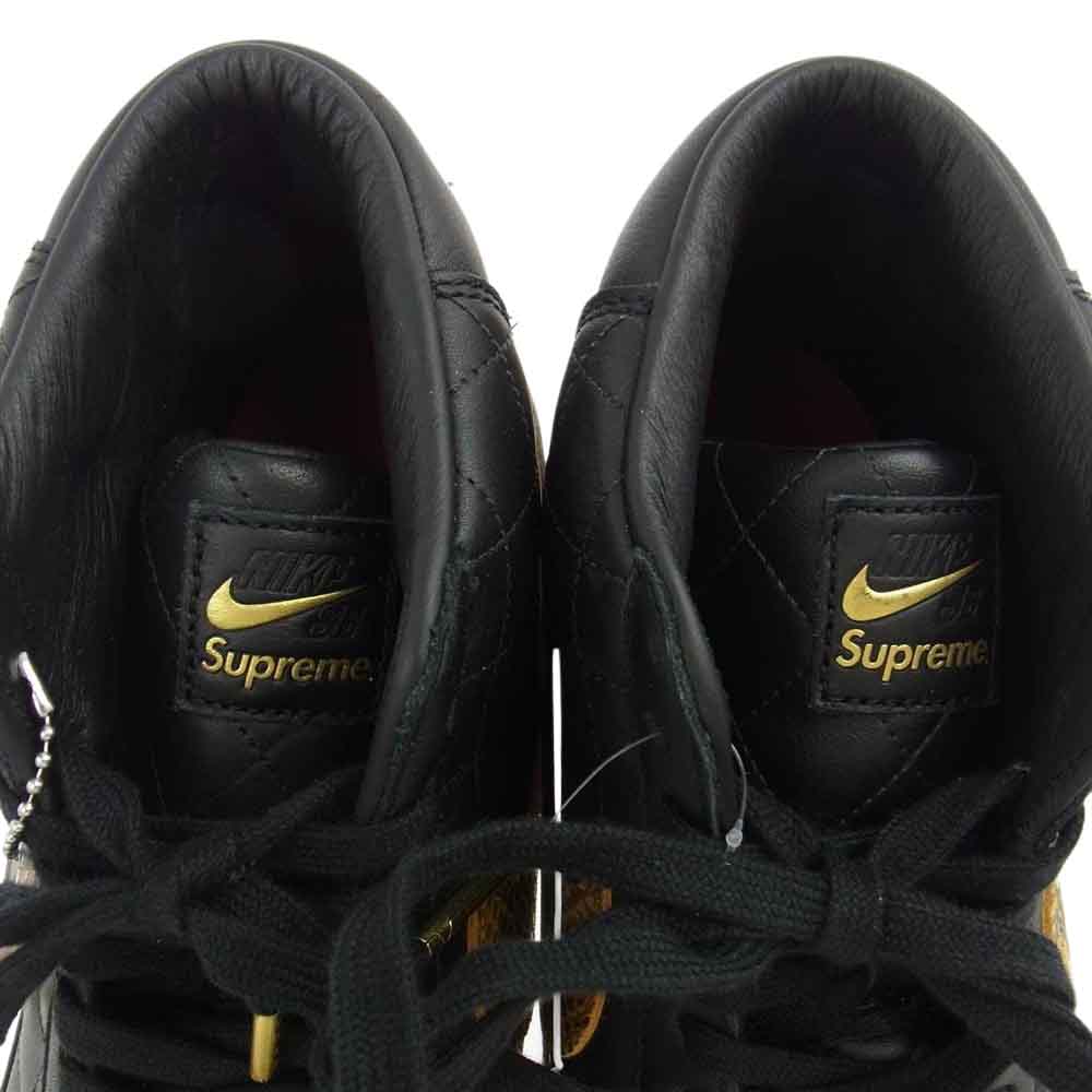 Supreme シュプリーム 22AW DV5078-001 NIKE SB ZOOM BLAZER MID QS  ナイキ ズーム ブレザー ミッド クイックストライク ブラック系【新古品】【未使用】【中古】