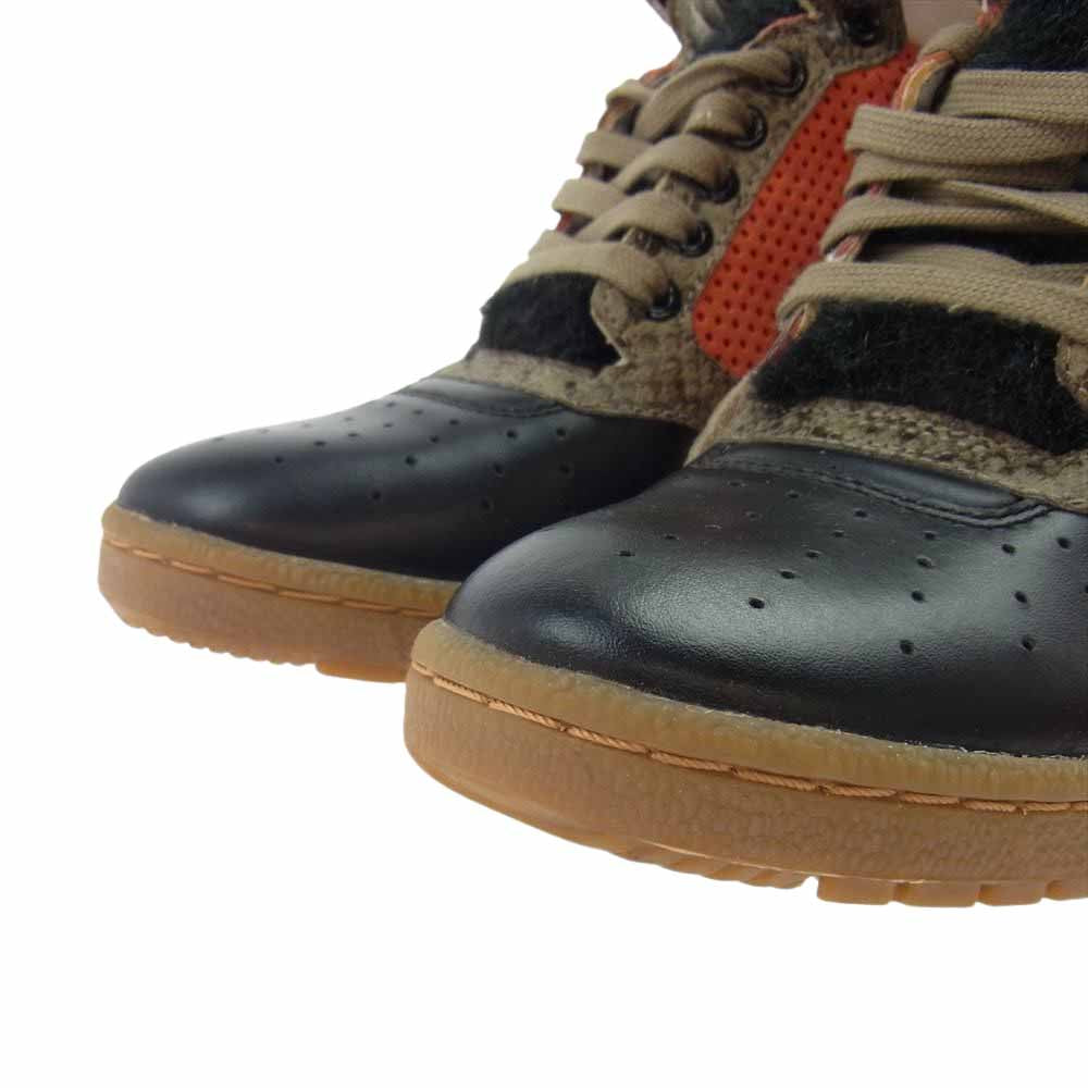 PUMA プーマ 355222-01 01 atmos SKY WEDGE FUR WMNS アトモス インヒール スニーカー ブラック系 オレンジ系 ベージュ系 25cm【中古】