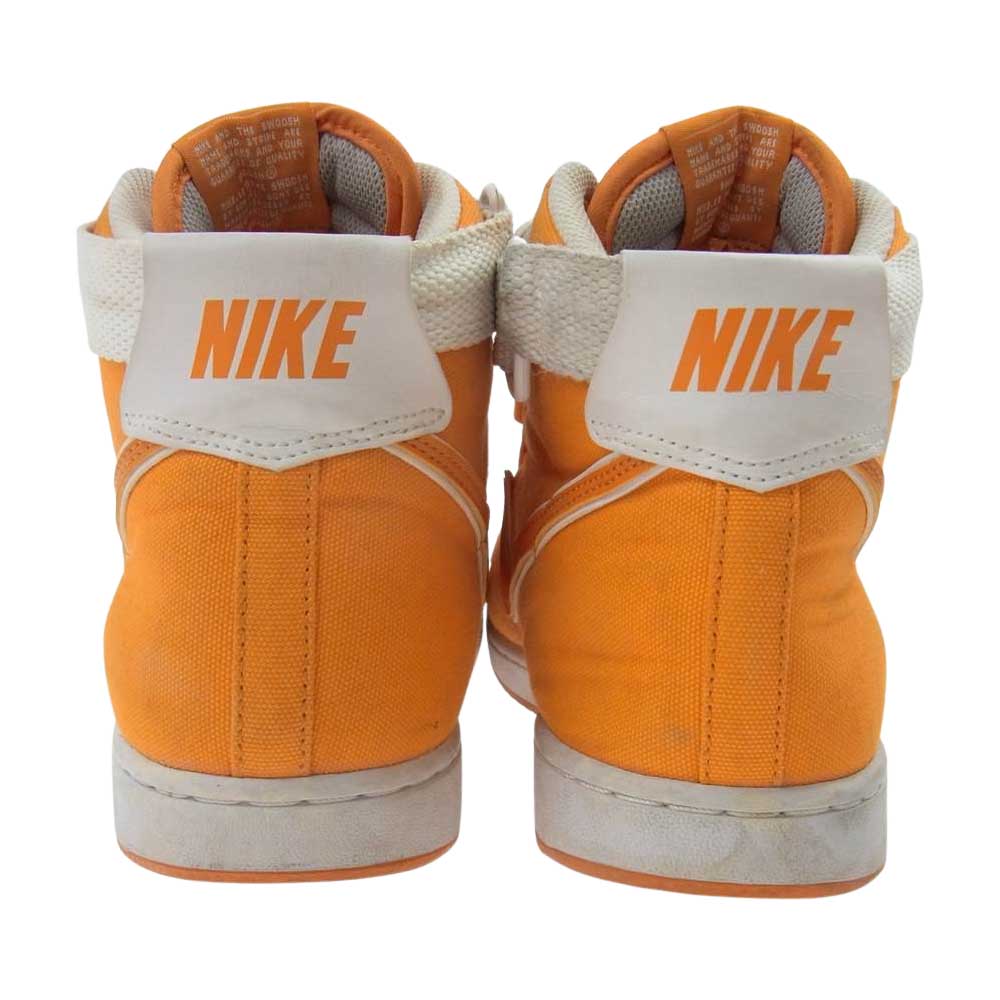 NIKE ナイキ AH6805-800 VANDAL HIGH SUPREME CNVS QS バンダルハイ サプリーム オレンジ系 26cm【中古】